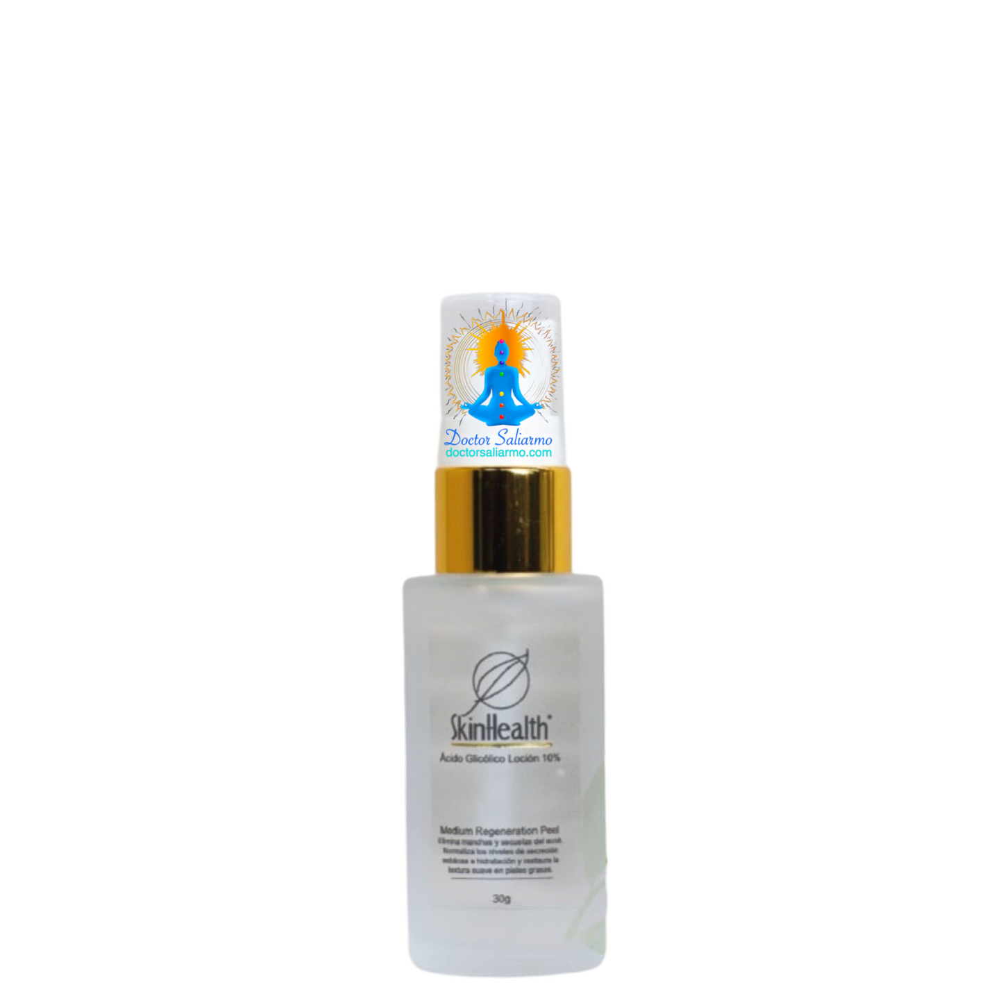 acido glicólico locion 10% SkinHealth indicada en acné, normaliza los niveles de secreción sebácea, libera los poros que produce acné, previene la formación de pústulas y comedones.