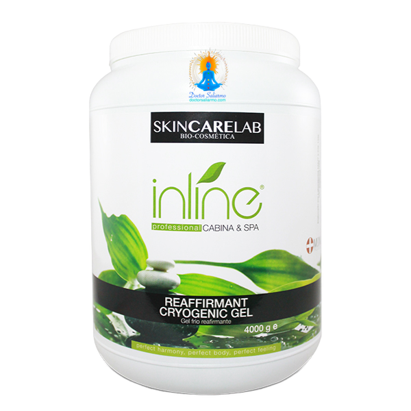 Gel frío reafirmante Inline acondicionan, humectan y reafirman la piel al activar la tonificación y turgencia cutánea.