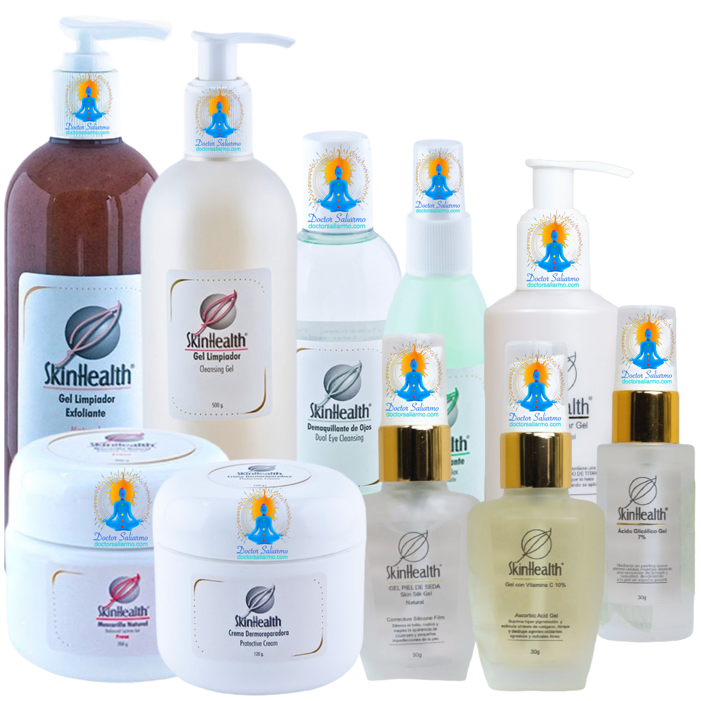 Kit Porcelanización es un tratamiento que remueve y elimina las capas externas de las células de la piel (células muertas), renovando el manto hidrolipidico, disminuyendo así la apariencia de los poros, pecas, manchas y cicatrices.