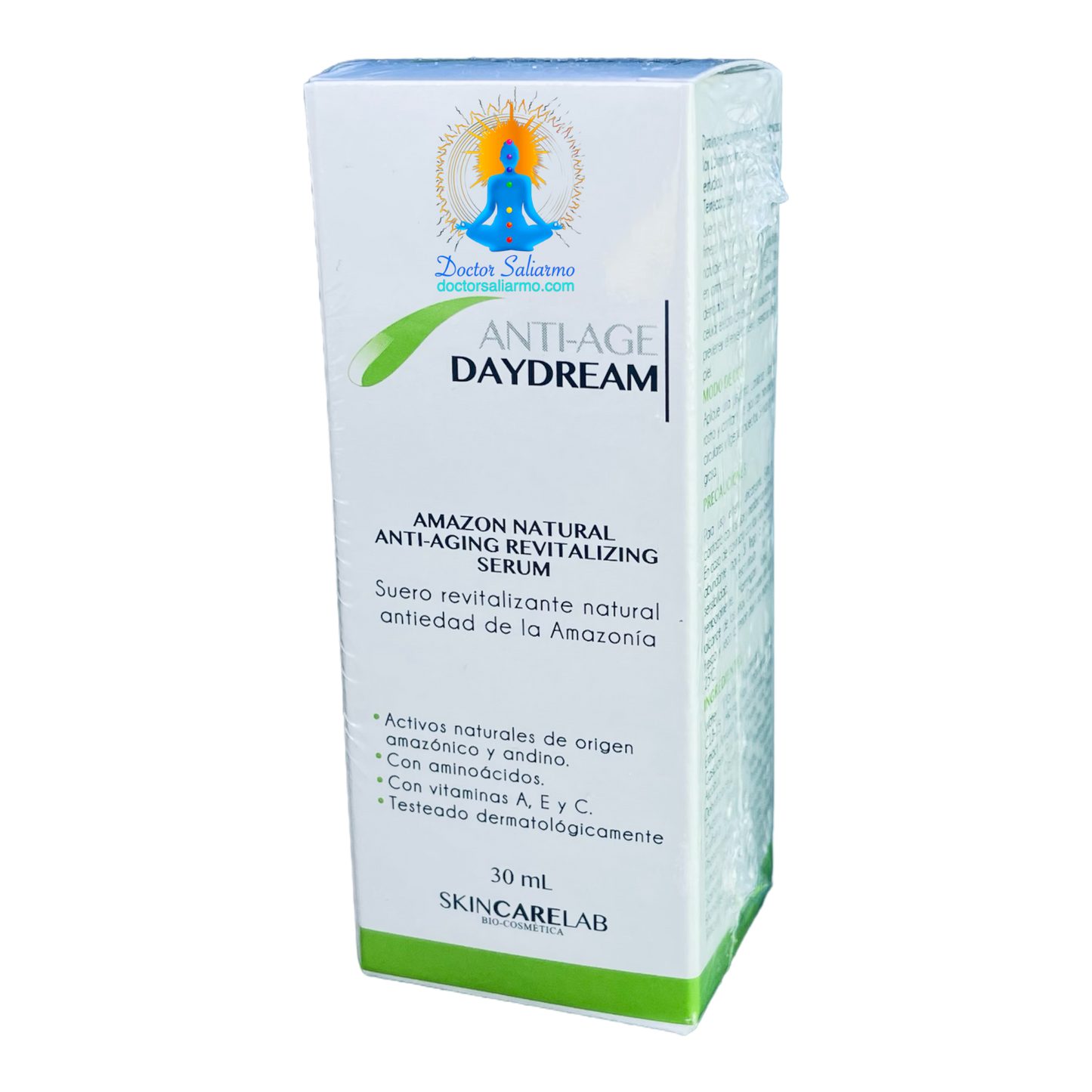 Suero revitalizante natural antiedad disminuye la profundidad de las arrugas a los 15 minutos después de aplicarlo