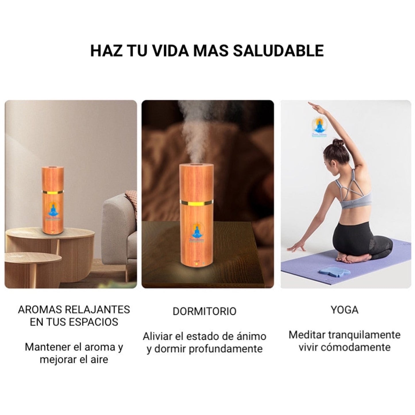 Difusor en frio de aceite esencial puro con batería recargable