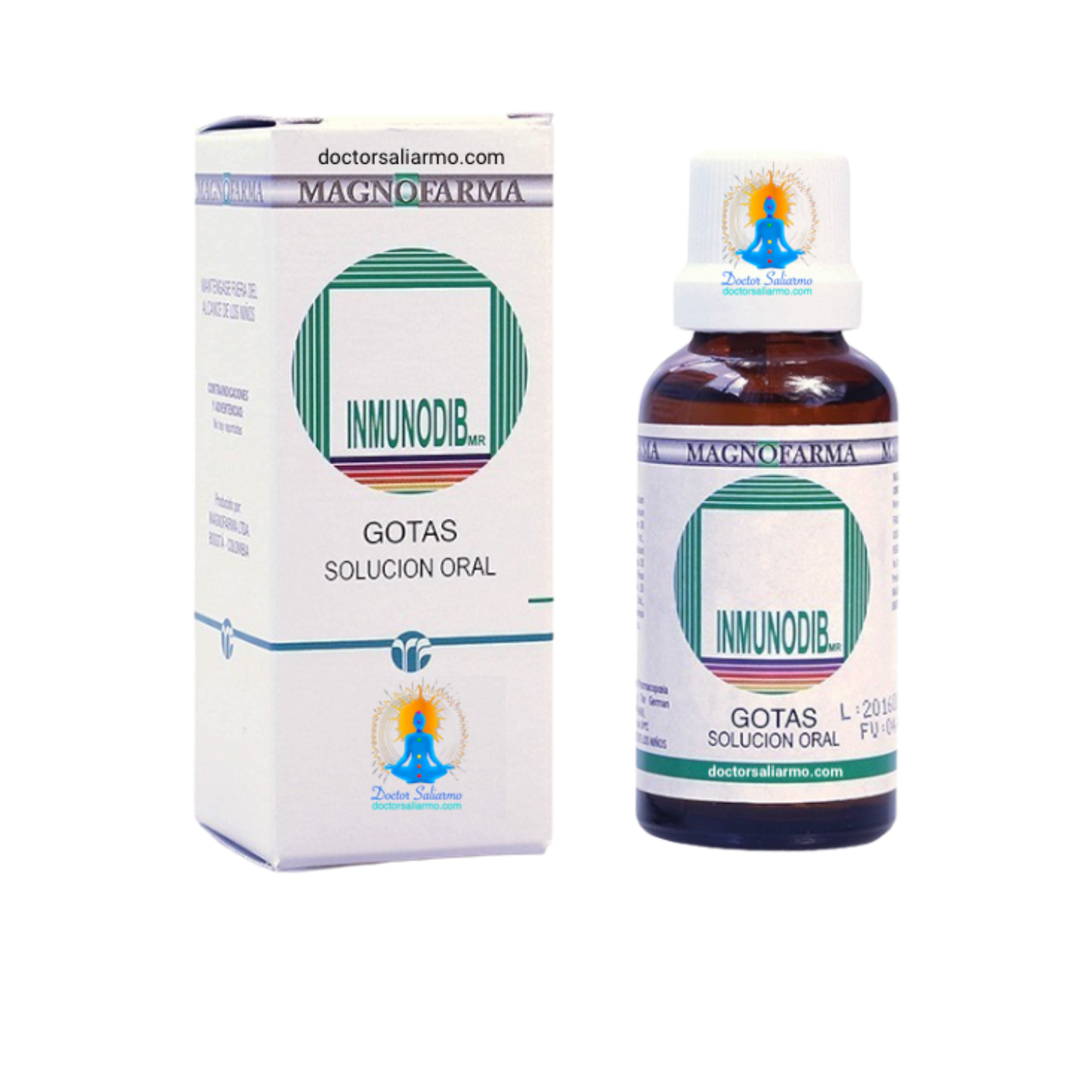 inmunodib indicado para el manejo de la inflamaciones, edemas, activación de sistemas defensa inespecíficos, hipertrofia de ganglios linfáticos, infecciones respiratorias altas, infección viral, infecciones bacterianas, gripe, fiebre, viruela del mono, SARS, COVID, coronavirus, amigdalitis, bronquitis y mascotas.