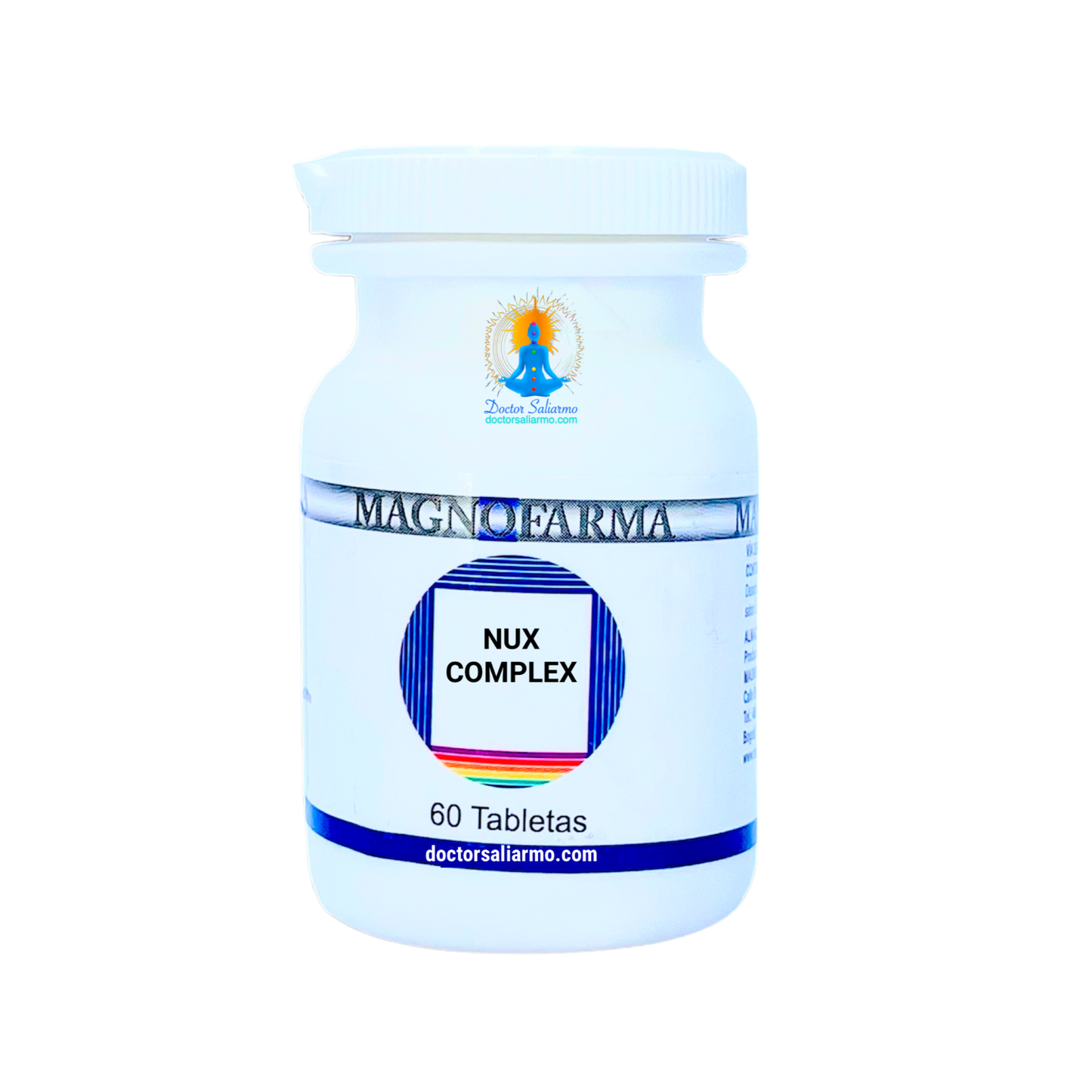 nux complex indicado en trastornos funcionales en la región gastrointestinal y hepática, trastornos por abuso de nicotina, alcohol y café, adicción al cigarrillo, alcoholismo, cólicos, disbacteriosis, iatrogenia, megacolon (Hirschsprung), meteorismo y vómito sin causa orgánica.
