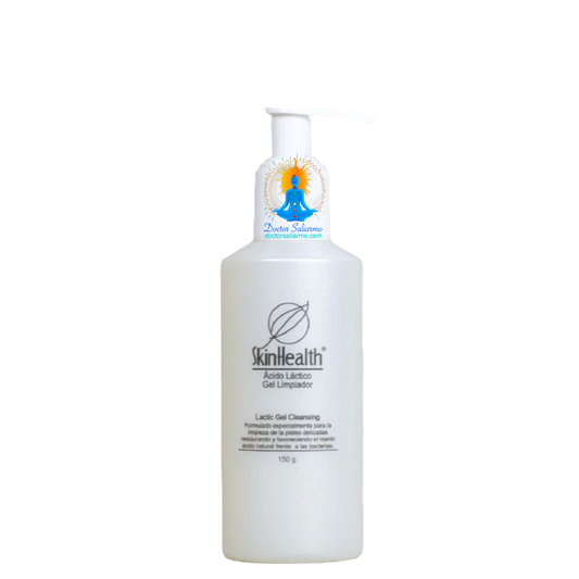 Gel Limpiador Ácido Láctico Lactic Gel Cleansing, restaura y favorece el manto acido natural de la piel frente a bacterias. Ideal en pieles con eczema, psoriasis, rosácea, acné inflamatorio o couperosis