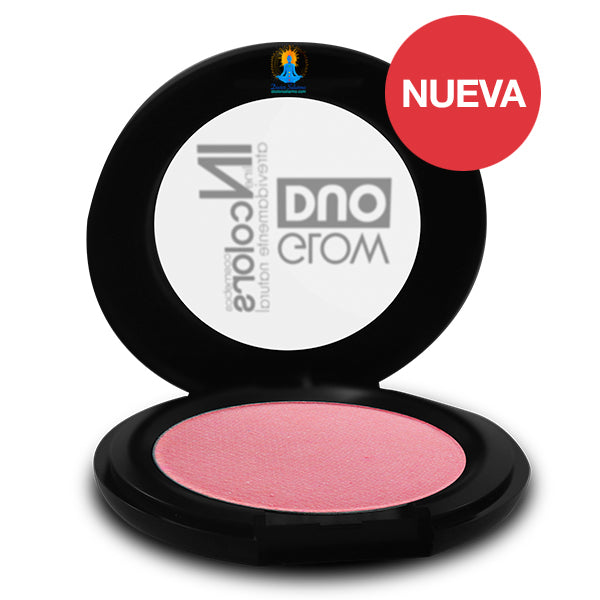 GLOW DUO sombras compactas INcolors en 26 diferentes tonos Berenjena, Black, Bronce, Champagne, Coffee, Crema, Gray, Indigo, Jade ...