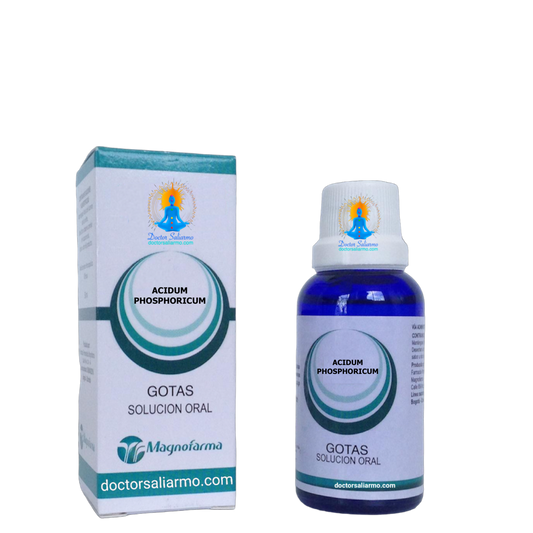 Acidum Phosphoricum para diarreas, piel y  sistema nervioso.