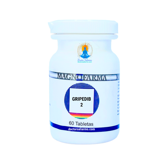 Gripedib 2 medicamento homeopático indicado en gripe e infecciones gripales. Fiebre