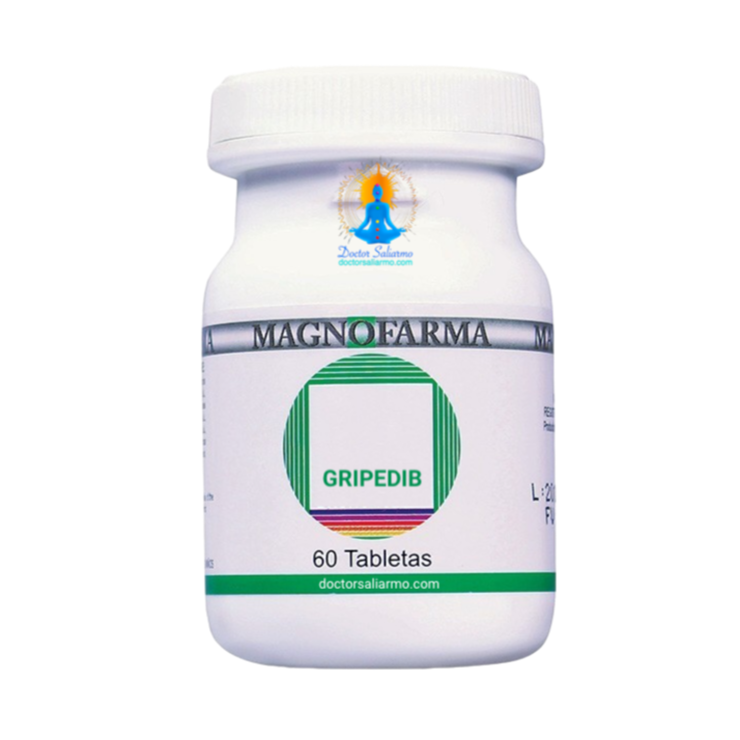gripedib actúa en infección del aparato respiratorio alto causado por virus, con síntomas como escalofríos, fiebre, agitación, dolor en la raíz nasal, sensación de quemadura en la garganta, dolor de cabeza, inflamación de la tráquea, constricción de laringe, dificultad respiratoria o disnea, sofocación, espasmos, constricción de pecho y tos seca.