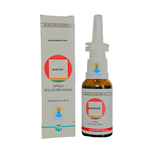 nasodib disminuye la inflamación, despeja la nariz y las vías respiratorias superiores. Indicado en rinitis, nariz bloqueada, tapada, con frecuentes estornudos. Catarro nasal. Obstrucción nasal con garganta dolorida. Epistaxis. Coriza. Cornetes hinchados. Pólipos nasales. Secreciones nasales viscosas y fluentes.