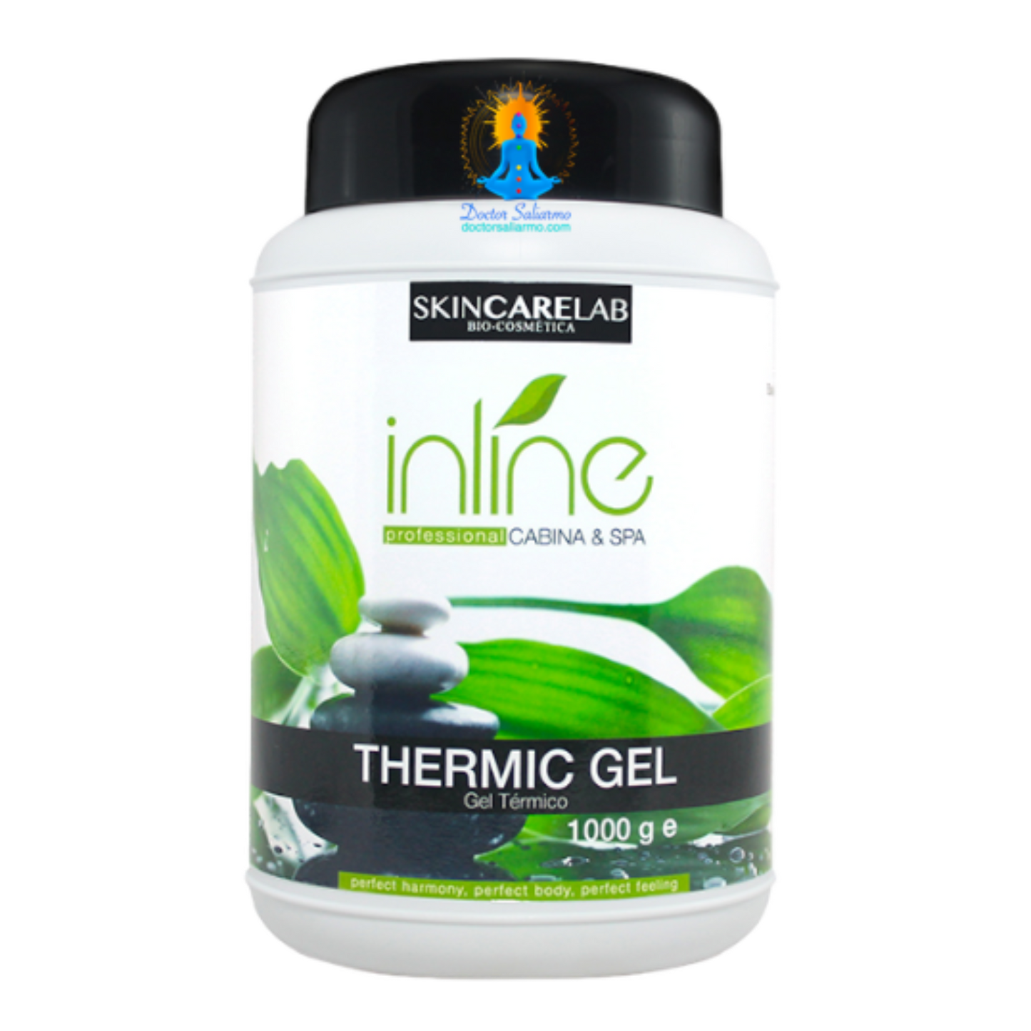 Gel Térmico Caliente Inline esta indicado para ablandar la grasa de la piel, antes de ejercicio y en tratamientos de drenaje.