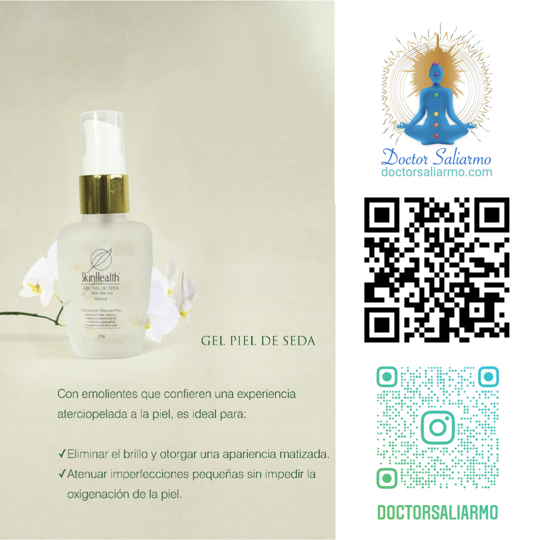 SkinHealth Gel Piel de seda - Skin Silk Gel elimina instantáneamente la brillantez y disimula imperfecciones de la piel